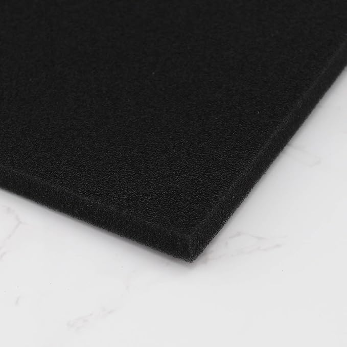 2pcs Air Filter Foam 28x15x1cm 60PPI Filter Mat Filter Insert