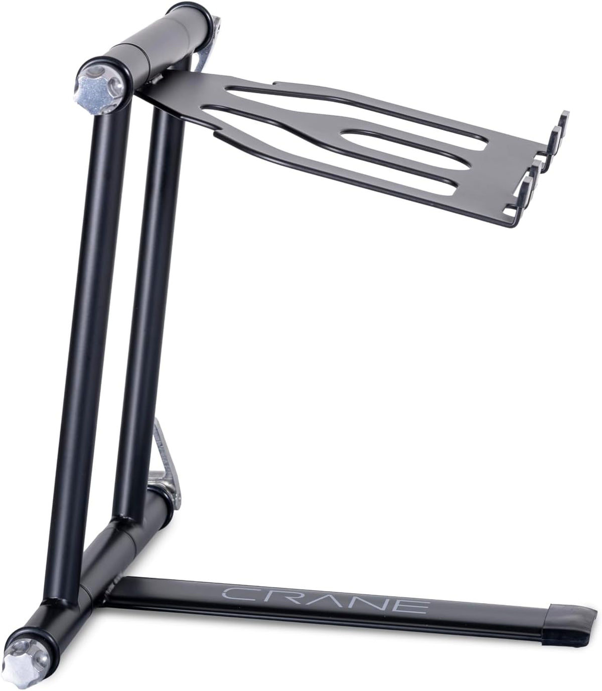 Plus DJ Stand for Laptops, Tablets and Controllers with Nylon Carry Bag, Graphite Grey