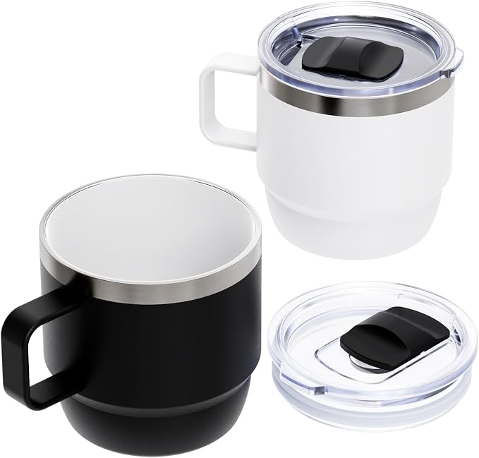 Zenbo 8 oz Stackable Coffee Mugs