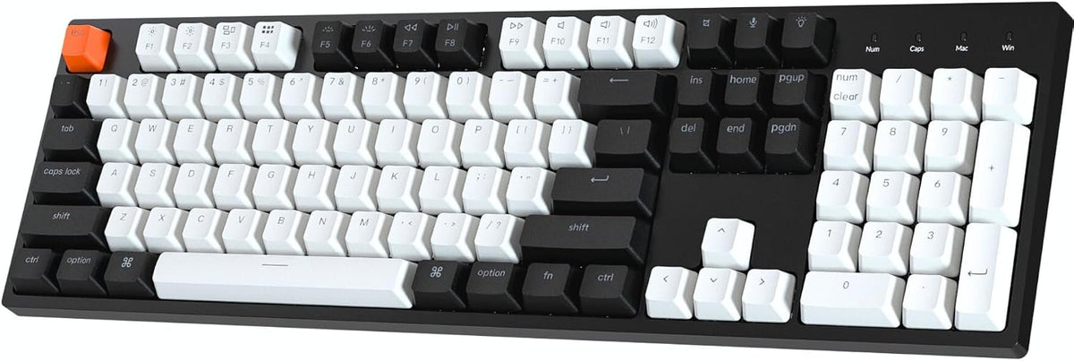 Keychron C2 Wired Full-Size Keyboard, Brown Switch, RGB Backlit