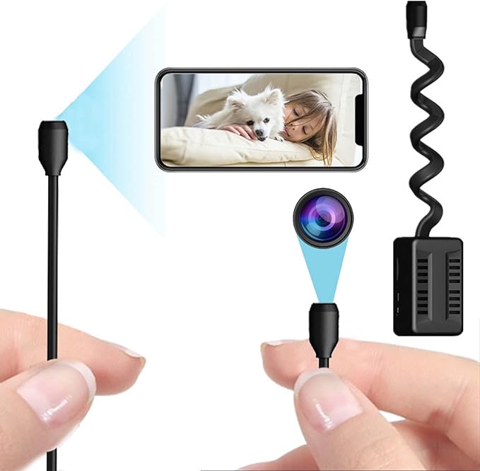 Small Mini Camera, HD 1080P 2MP X7 Camera with Motion Detection, Video Playback for Indoor Outdoor Home Pet Dog Baby Camera