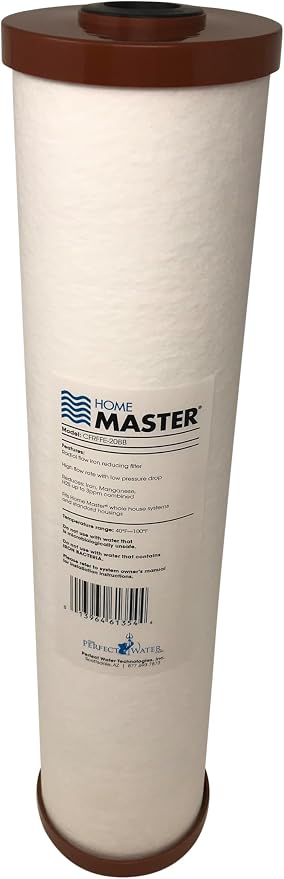 Home Master Whole House 4-Layer Sediment 25 to 1 Micron, Radial Flow GAC Carbon