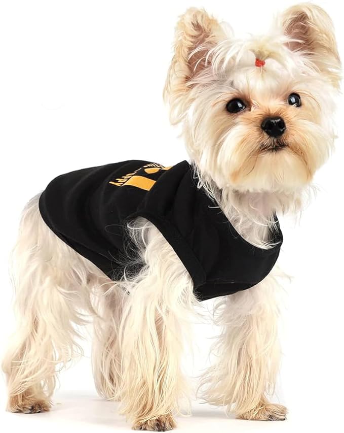 Custom Pet Tanktops Shirts Personalized Photo Logo Name Dog Cat Puppy Tee Shirt Tank Top Vest Apparels Clothes DIY Summer Costume for Small Dog Puppy Cat