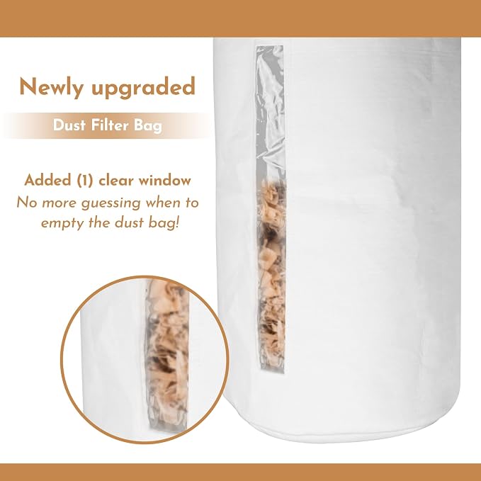 70334 Upgrade Dust Collector Filter Bags,