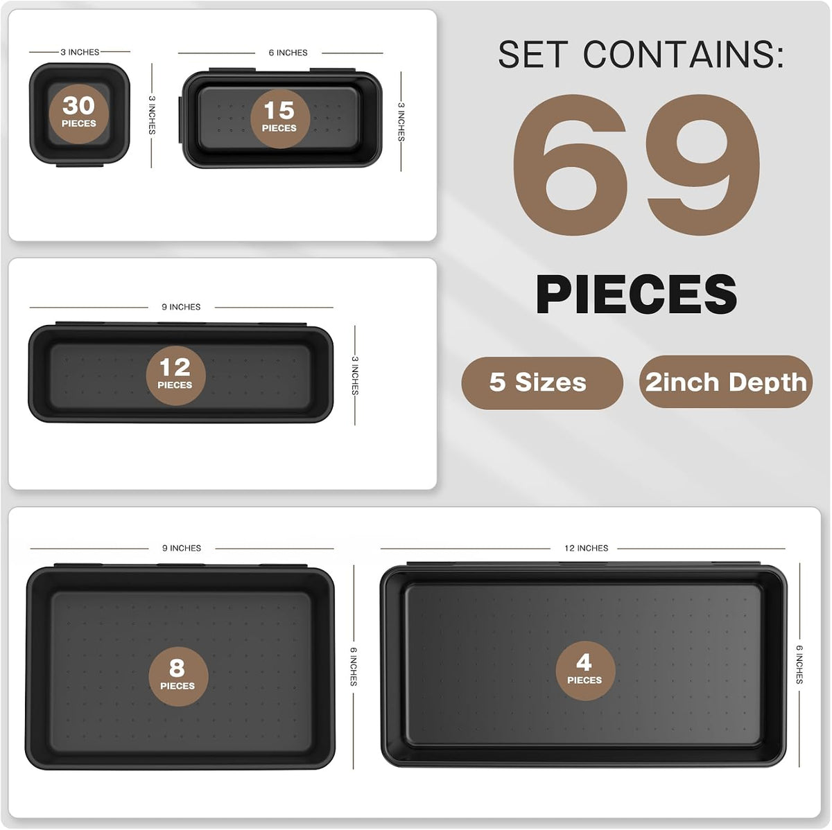 A-LuGei 【𝗠𝗶𝗹𝗶𝘁𝗮𝗿𝘆 Grade】 Tool Box Organizer Garage Organization