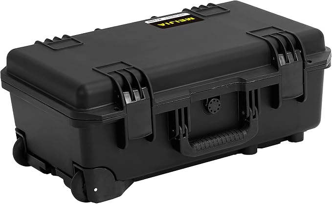 MEIJIA Premium Waterproof Hard Compact Rolling Camera Case