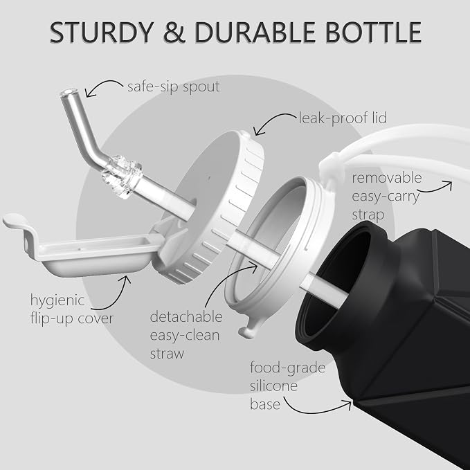 BEAUTAIL Collapsible Water Bottles
