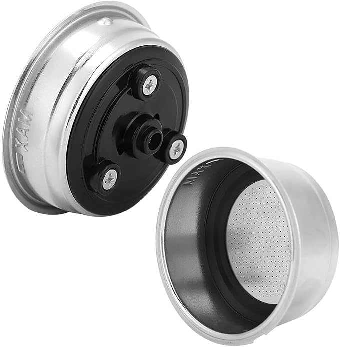 2-Pack Pressurized Coffee Filter Basket 51mm Portafilter Basket