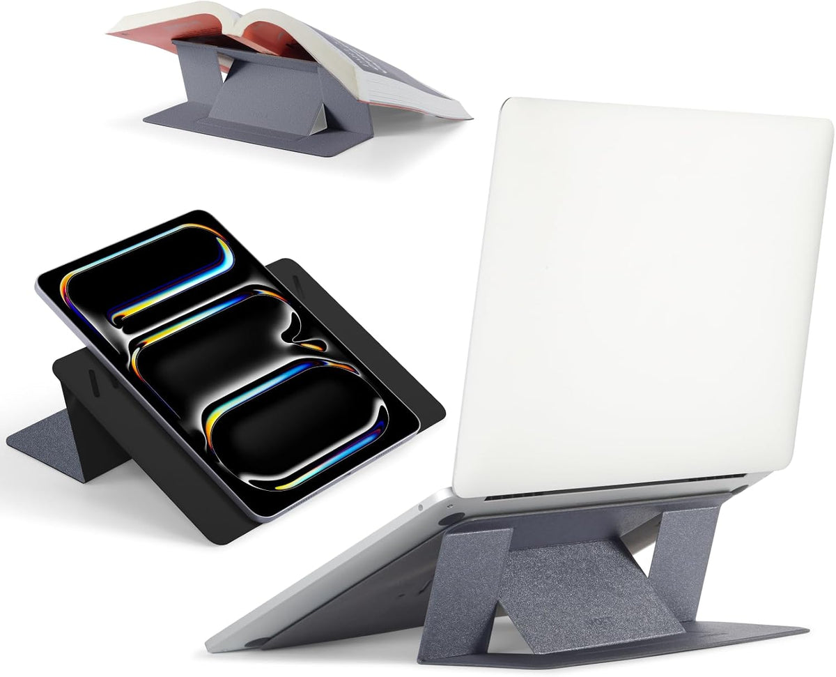 MOFT Invisible Laptop Stand, Stick-Free Tablet&Laptop Riser for Mobile Work