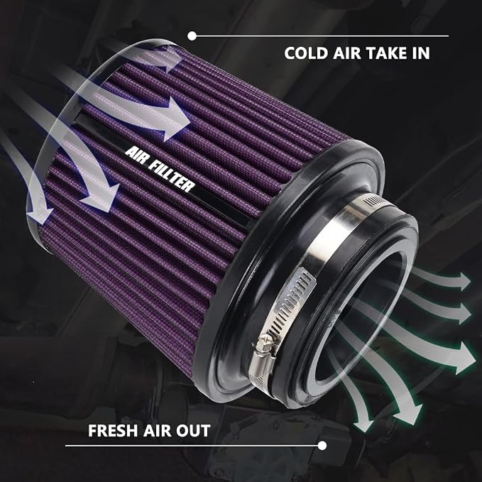 4-Inch Cold Air Intake Filter