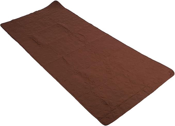 Dog Bed Cover, Slip Washable Pet Blanket for Sofa Couch Furniture Protector with Double Sided TPU Liner for Cats Puppies Brown (30x70in/ 76.2x177.8cm)
