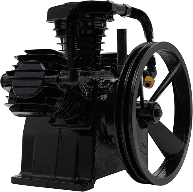 Air Compressor Pump Head, 12 CFM 3 Cylinder 4 HP Replacement Air Compressor