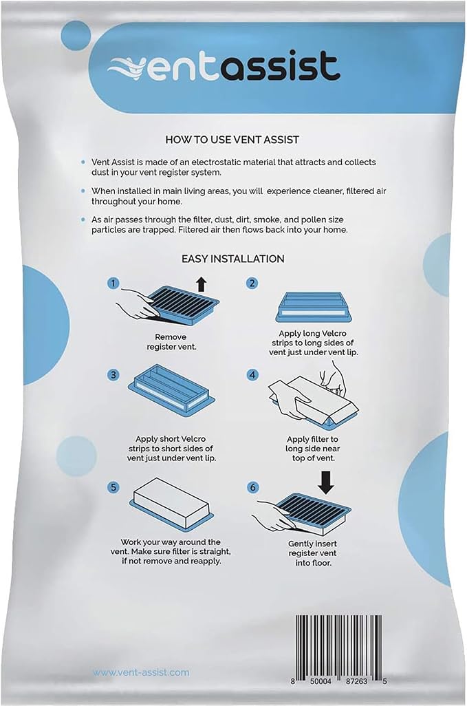 Premium Air Vent Filters for Home