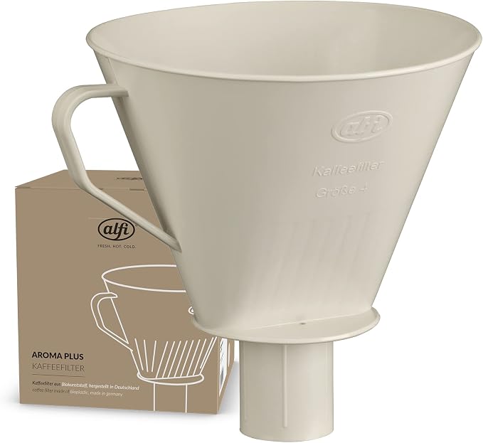 alfi Aroma Plus, Oatmeal Beige, Plastic Coffee Filter