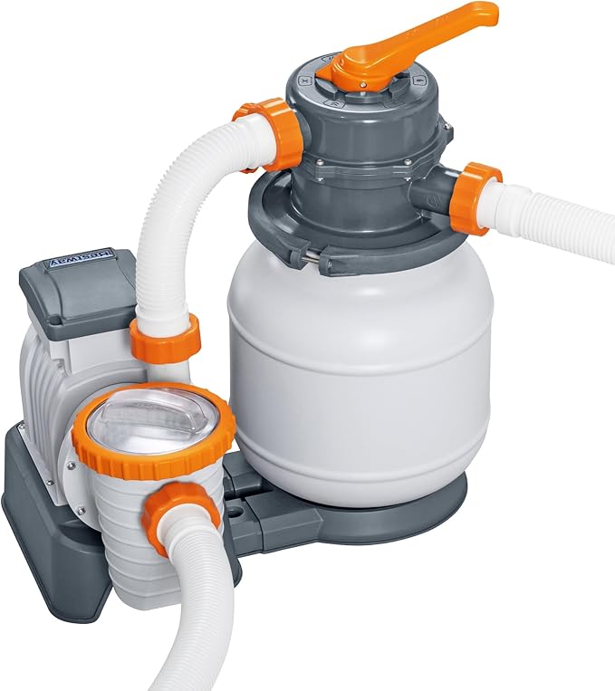 Bestway 58498E Flowclear 1500 Gallon Sand Filter Pool Pump