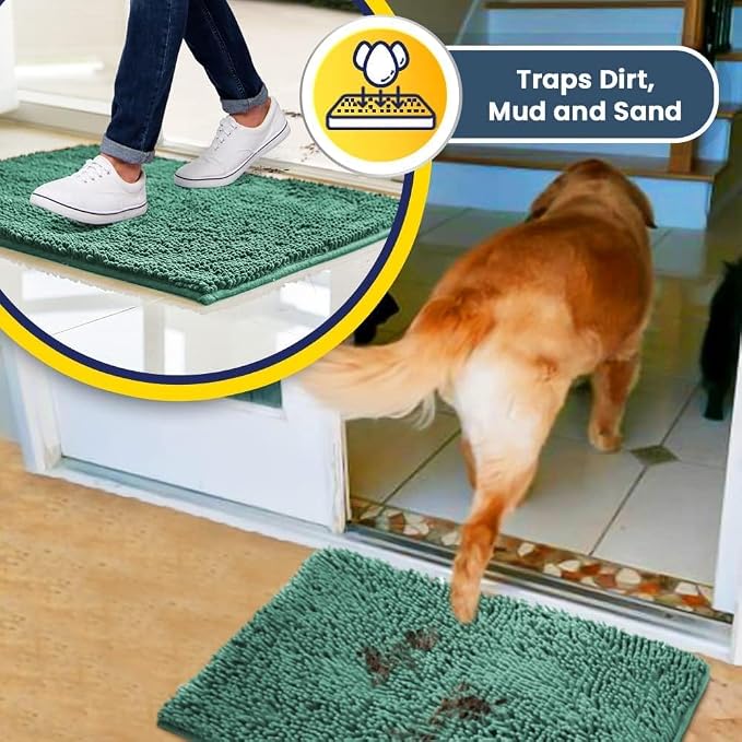 Muddy Mat® | Super Water Absorbent Door Mat Indoor, Microfiber Quick Dry
