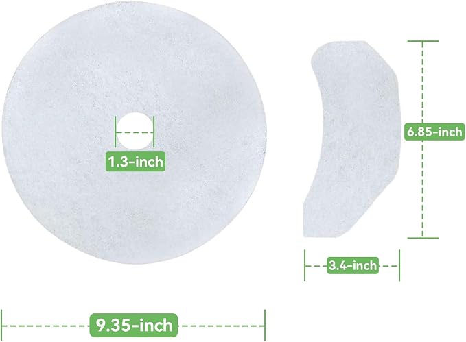 Imncya 25 Pcs Compatible Cloth Dryer Filter Set, Cloth Dryer Replacement