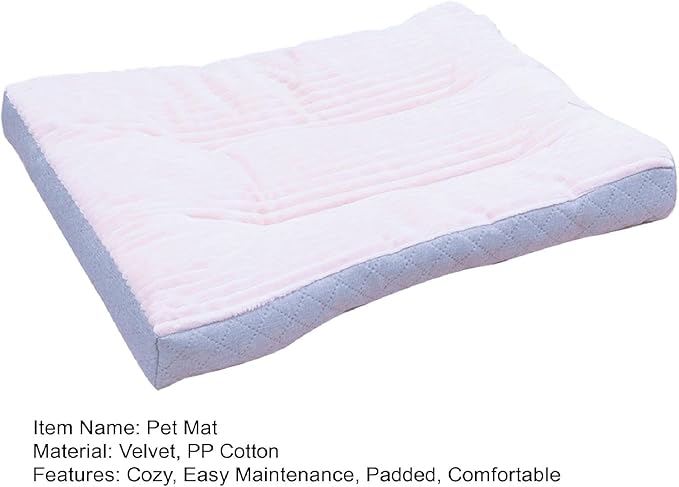 Dog Bed,pet Beds & Furniture,Machine-Washable Cushion for Dogs and Cats,Suitable for Dogs, Floor Furniture Use Pink L
