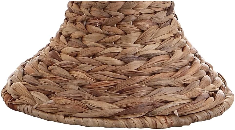 JONATHAN Y Elicia Farmhouse 31" Water Hyacinth Table Lamp, Natural