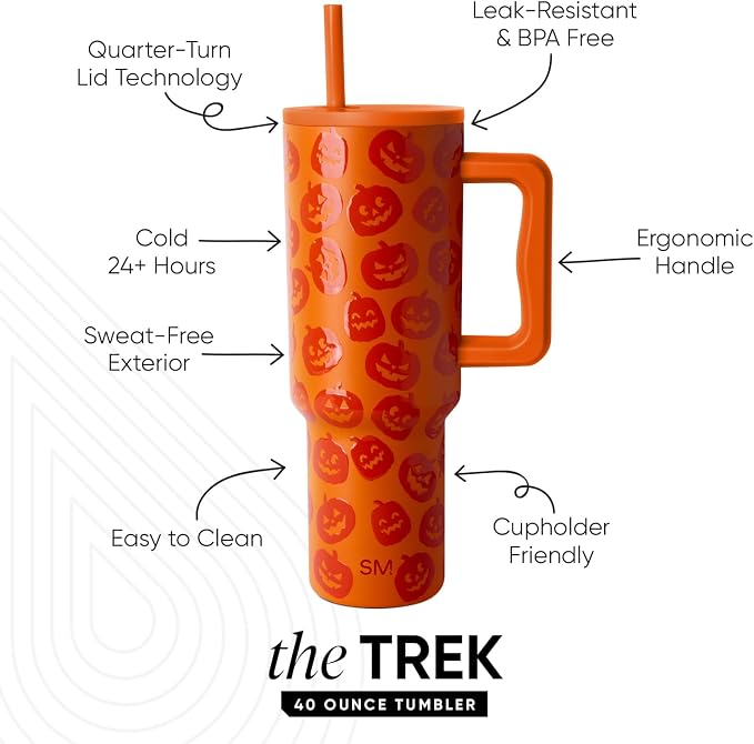 Simple Modern Halloween Tumbler