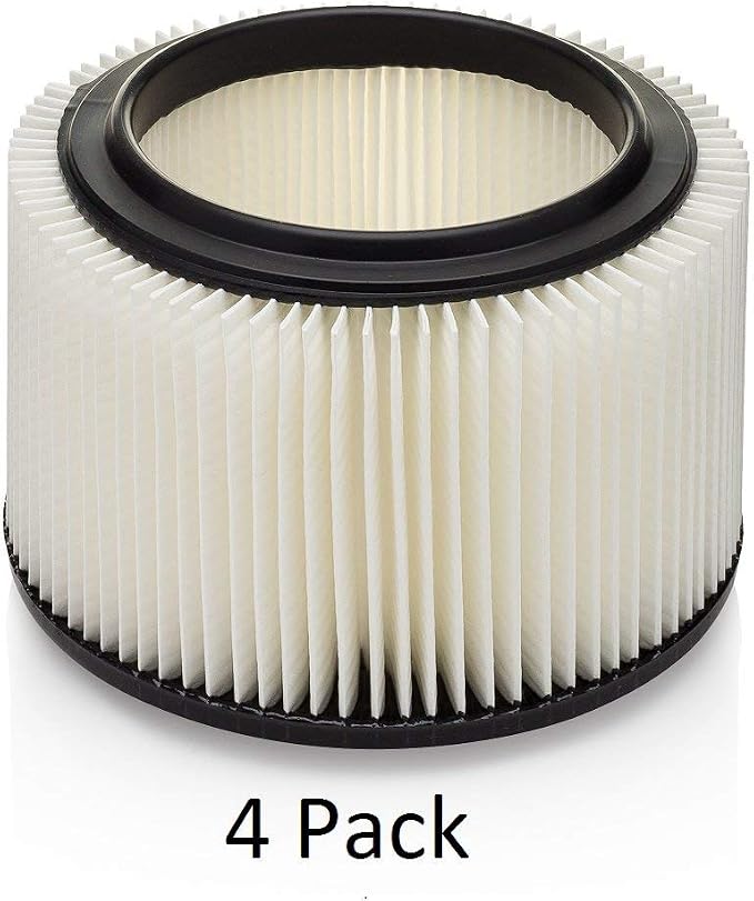 Craftsman 3 & 4 gal. Replacement Filter by Kopach, 4 Pack, Deluxe Fine Particle
