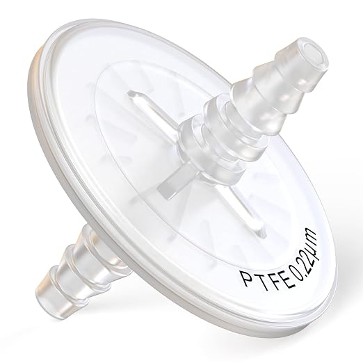 Air Venting Filter Sterile PTFE Hydrophobic Filter Disc 50mm 0.22μm