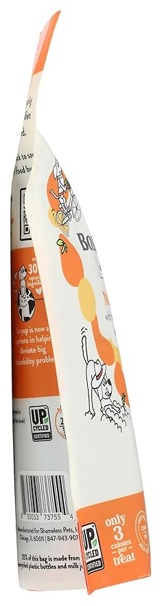 Shameless Pets, Dog Treats Bone Broth Bits Nutty Chicken, 10 Ounce