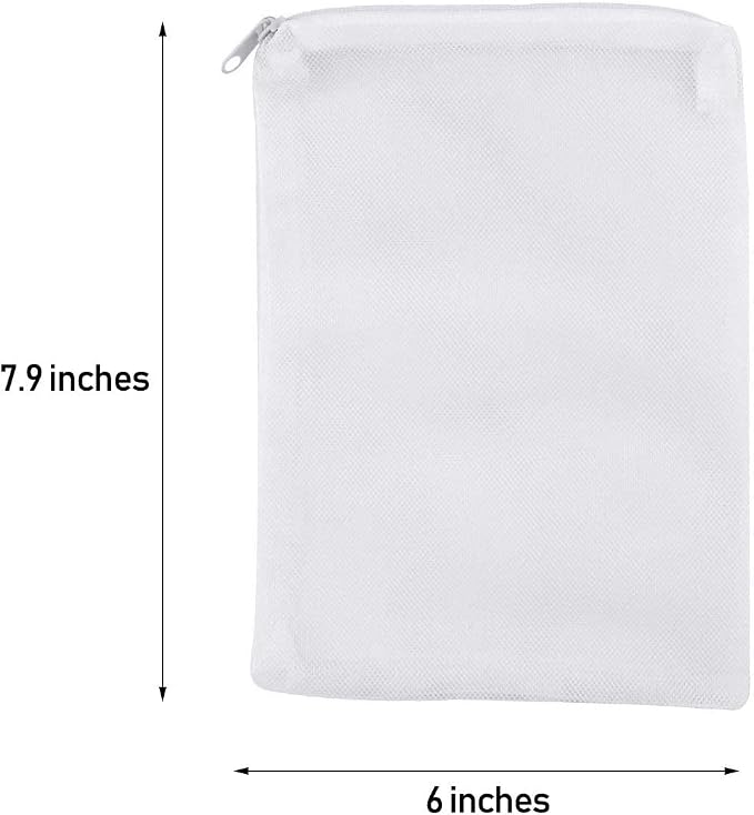20 Pieces Aquarium Filter Bags Fish Tank Media Mesh Filter Bags Net Bag