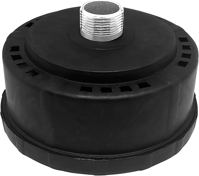 generic 1pcs 25mm/1Inch Air Compressor Noise Reducer Silencer Filter, Plastic