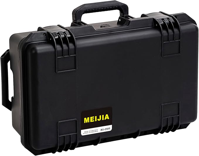 MEIJIA Premium Waterproof Hard Compact Rolling Camera Case