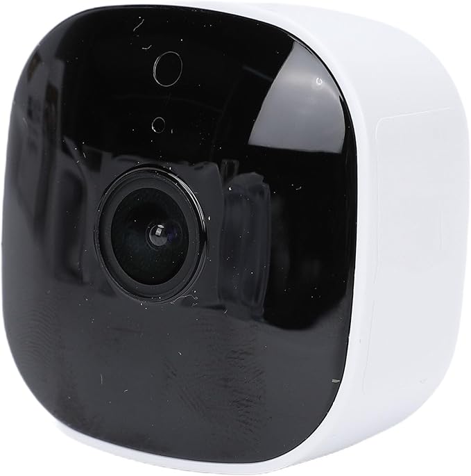 Vikye 5G 2.4G WiFi Wireless 2K Window Camera for Home Security 140° Wide Angle Pet Friendly Monitoring, White