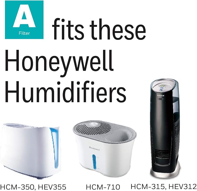 Honeywell Replacement Wicking Filter A, 3 pack