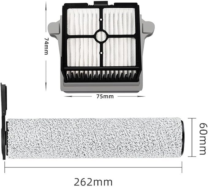 Compatible For Tineco, Floor One S7 Steam Main Brush Hepa Filter, Steam Wet Dry
