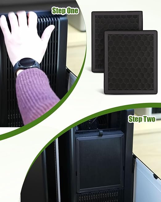 2Pcs Activated Carbon H2D H2S Air Filter Fit