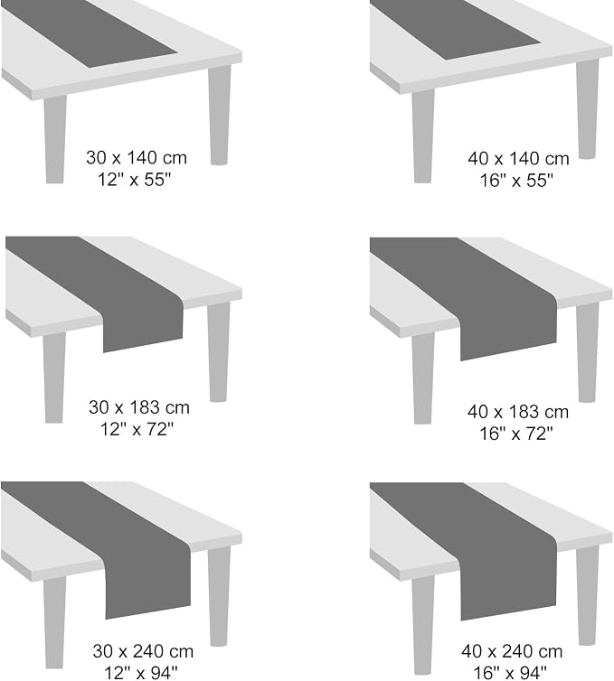 Myir JUN Table Runner Home Decor Dining Table Runners | Vinyl Table Runner 55