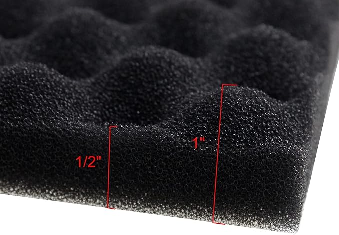 Wave Point Aquarium Bio Sponge Foam Filter Media Pad Cut-to-fit