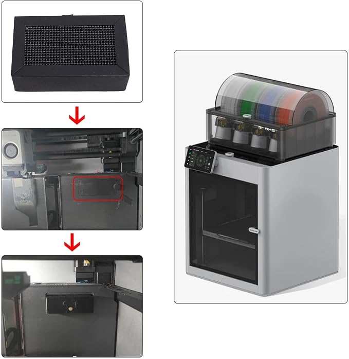 3D Printer Activated Carbon Air Filter, VOC Absorber, 1440hrs Lifespan