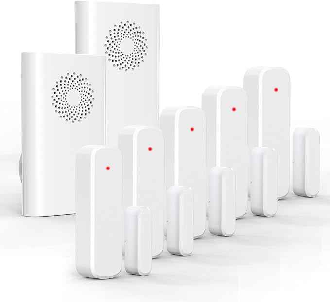 Wireless Door Chime, Door Open Sensor Alarm When Entry Business/Office/Store