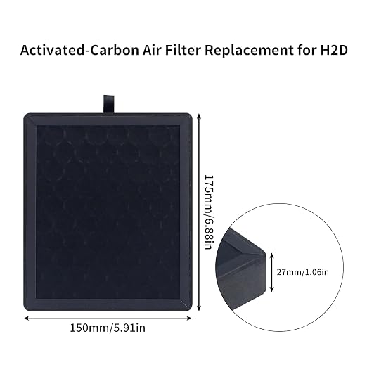 3D Printer Accessories Activated Carbon Air Filter