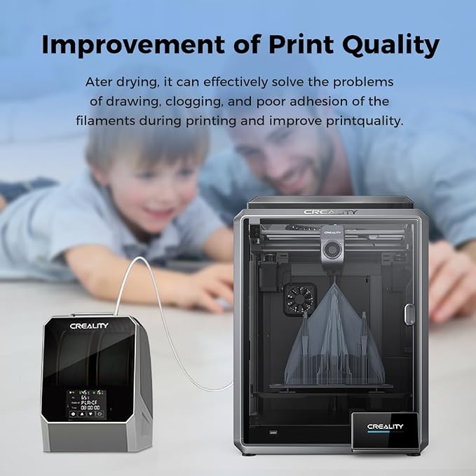 Official Creality Space Pi Filament Dryer Plus, 2 Spool 3D Printer Filament