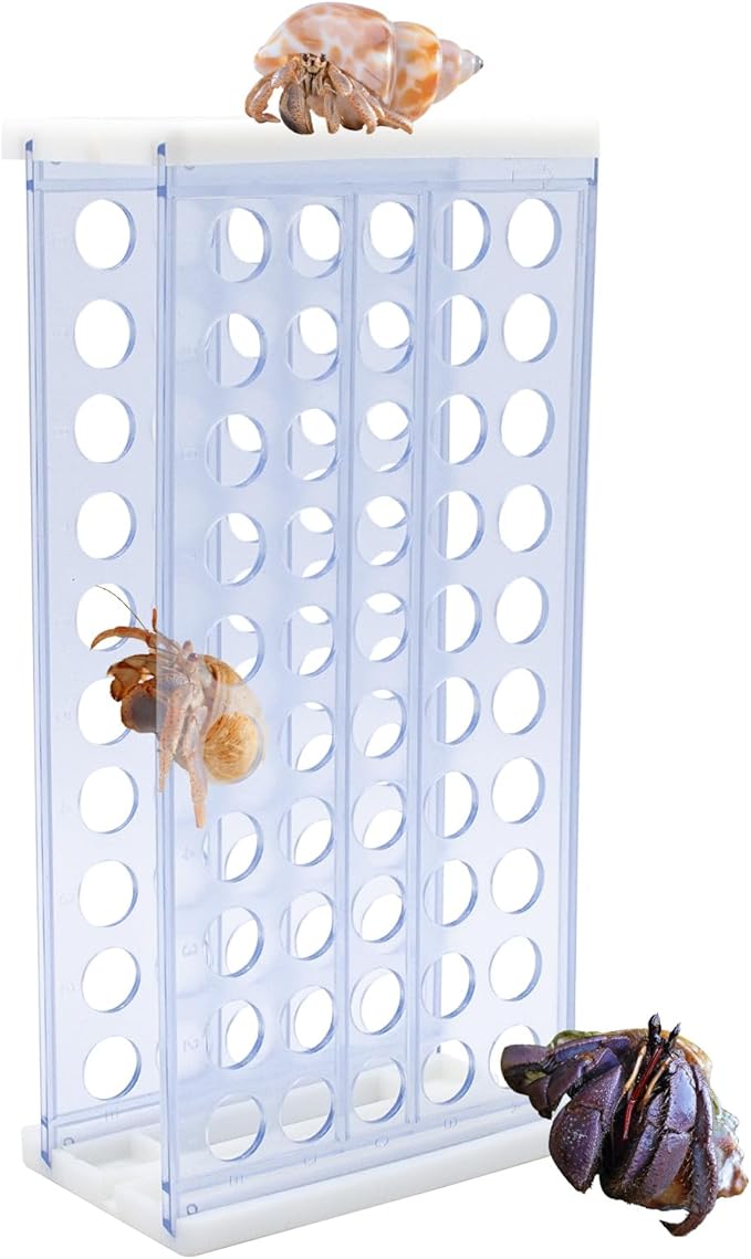Hermit Crab Accessories, Transparent Plastic Climbing Wall Toys, Aquarium Tank Accessories, Hermit Crab Climbing Toys