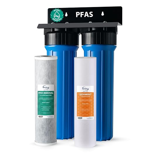 iSpring PFAS-Reducing Whole House Water Filter System, Also Removes Chlorine