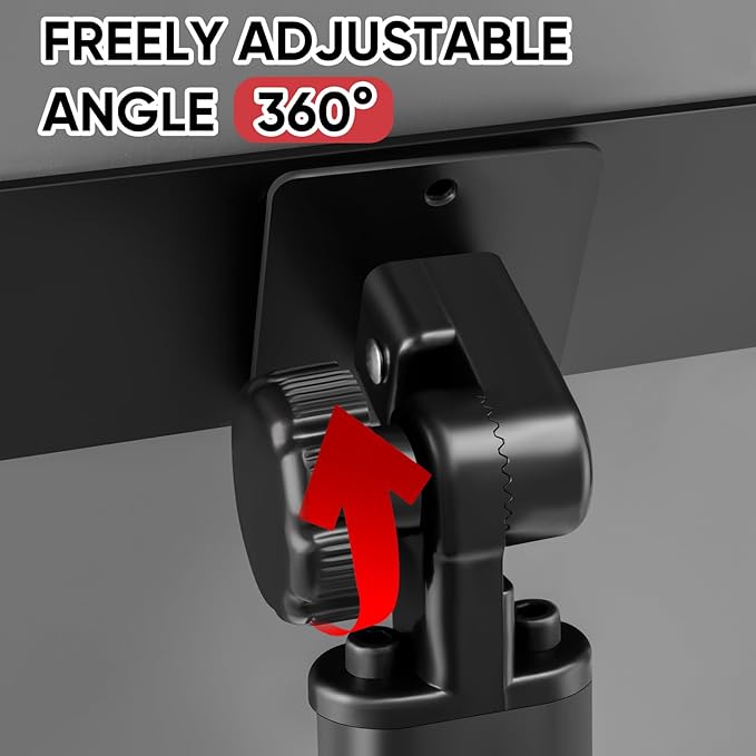 DISPLAYSWORKER Adjustable Heavy Duty Pedestal Sign holder floor Stand,sign stand poster stand Aluminum Snap Open Frame,Standing Floor for 8.5x 11 inch,Vertical/Horizontal View,Black