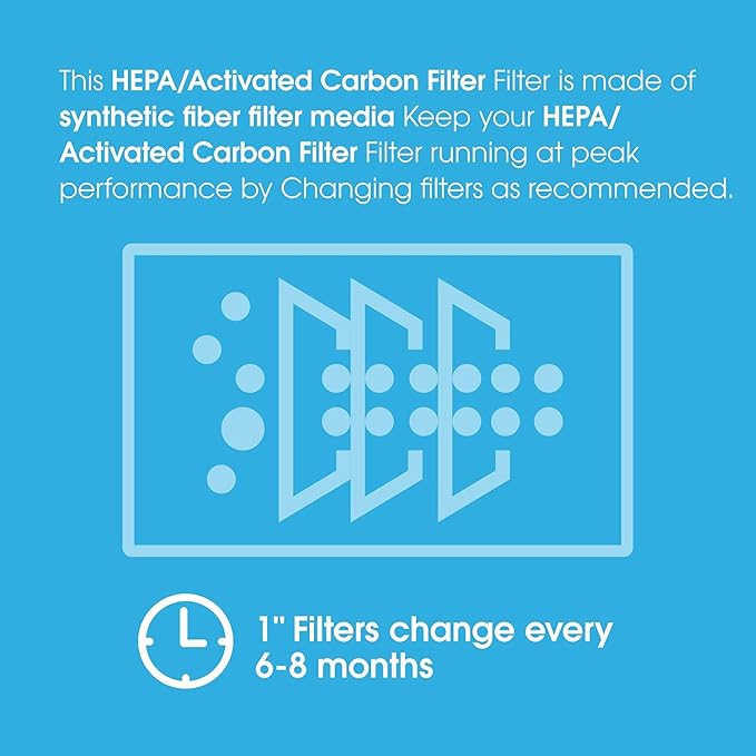 Abestorm 2-in-1 /HEPA/Activated Carbon Filter Replacement Set
