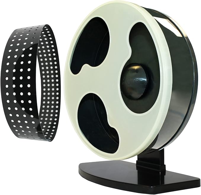 Silent Runner Glow Wheel - 12" Regular - Exercise Wheel (Wheel + Autoclean Track)