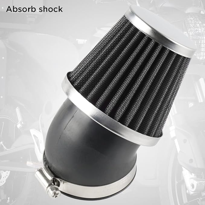 Evermotor Mini Engine Air Filter, 34mm 35mm 36mm Air Filter Replacement Cleaner
