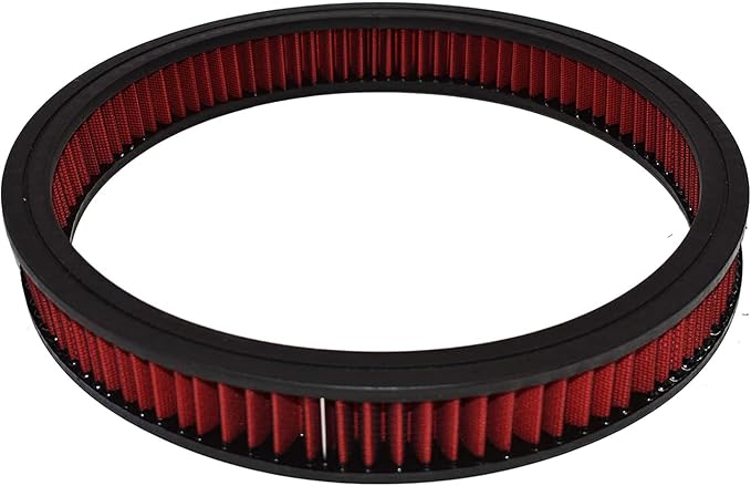 A-Team Performance High Flow Washable & Reusable Round Cotton Air Filter Element