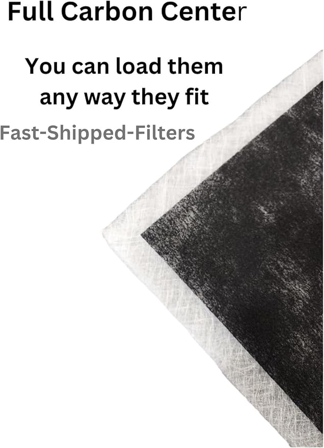 Fast-Shipped-Filters 3 Pack 20x25 Replacement Filter Pads Designed to Fit