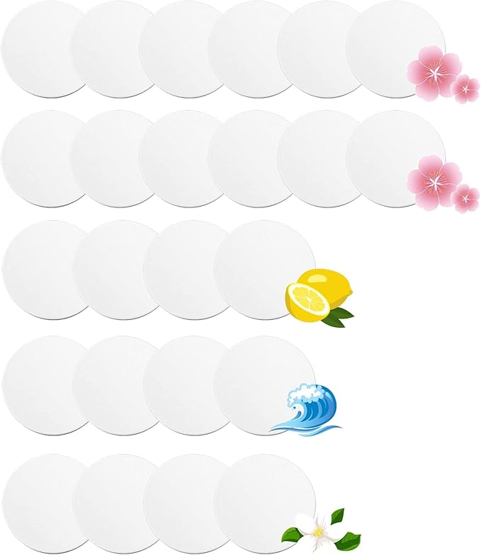 F Flammi 24 Pcs Fragrance Discs Compatible
