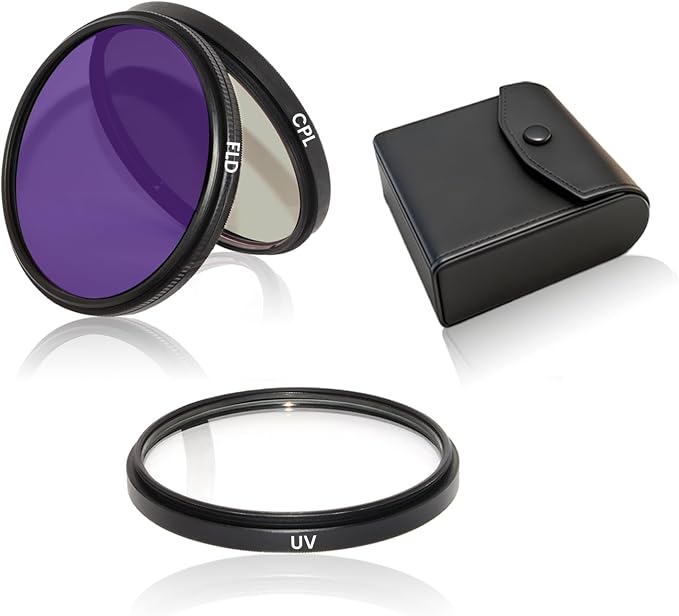 Universal 82mm 3 Piece Lens Filter Kit